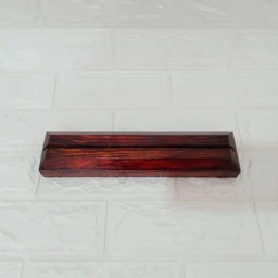 Pinewood Wooden Stand / Base with walnut polish - 6"