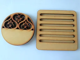 Floral Coaster set 1 - 2.5mm, 6