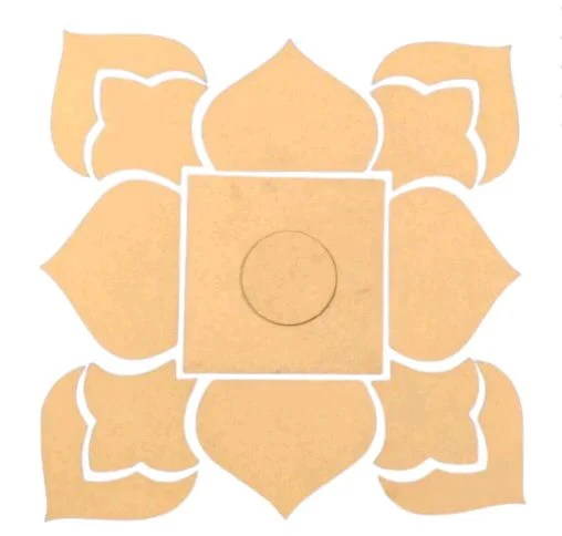 Rangoli Base Cutouts - 18 * 18 inches