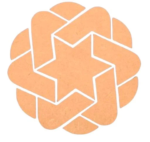 Rangoli Base Cutouts - 18 * 18 inches