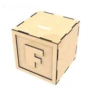 Monogram Piggy Bank A-Z - F