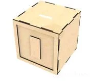 Monogram Piggy Bank A-Z - I