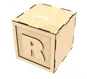 Monogram Piggy Bank A-Z - R