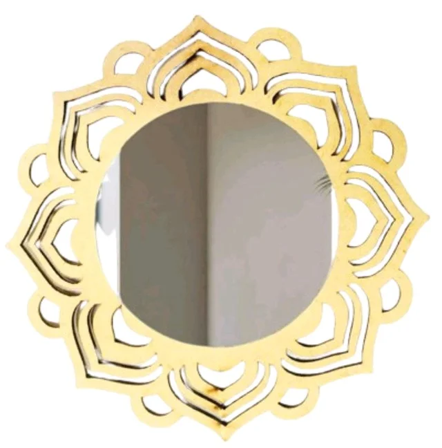 Laser Cut Mirror - 16 inches