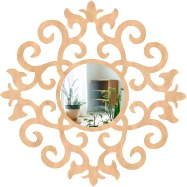 Laser Cut Mirror - 12 inches