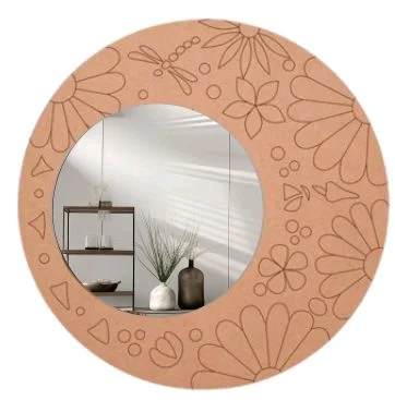 Pre-marked Mirror - 12 inches