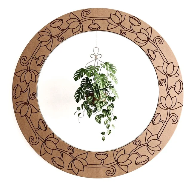 Lotus Pre-marked Mirror - 16 inches