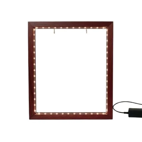 Teakwood LED Photo Preservation Frame - 6 * 6 * 2 inches