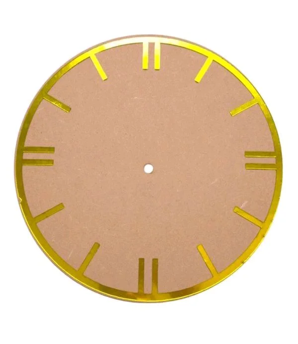 MDF - acrylic Clock - 18 inches