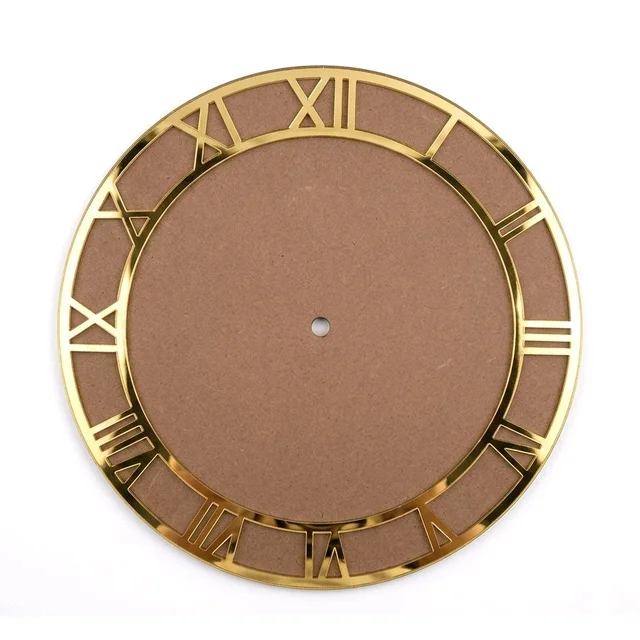 MDF- Acrylic Clock - 10 inches