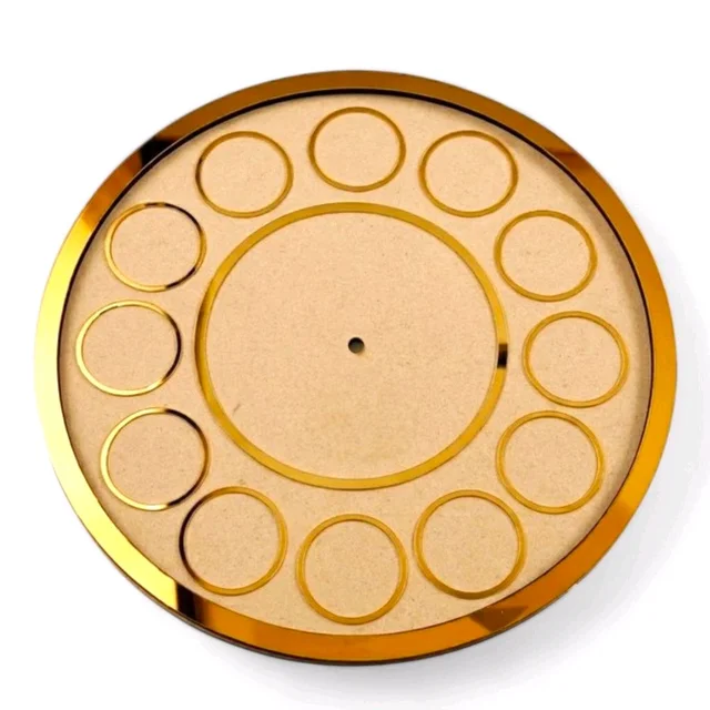 Baby Clock Base with Acrylic Cutouts & Clock Machine Set