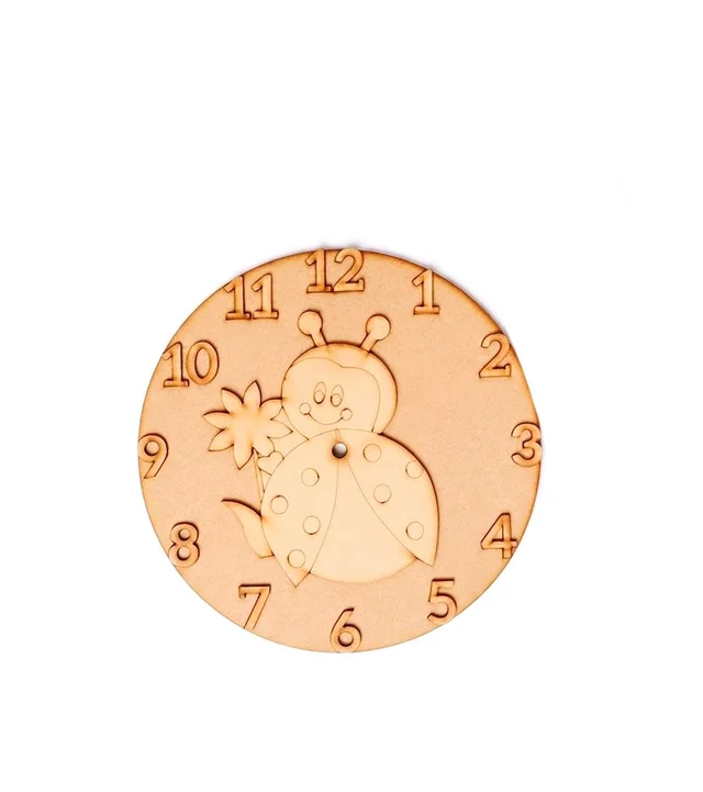 Kids Clock- Lady Bug Theme