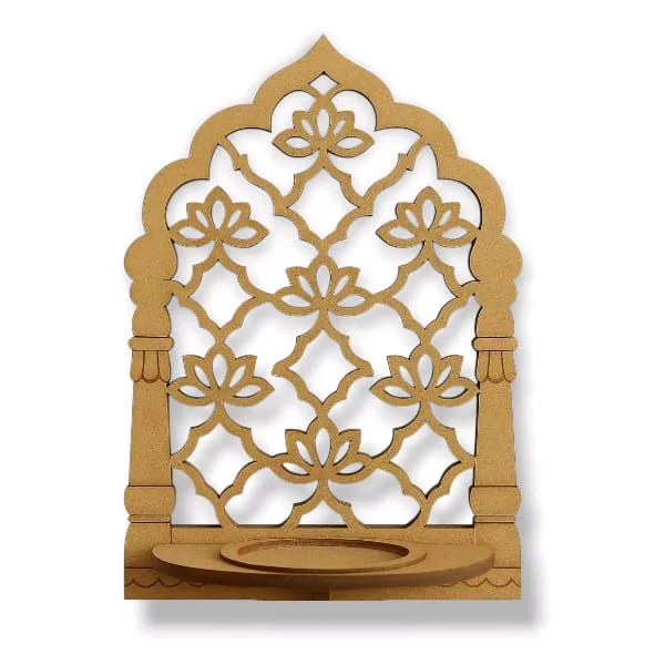 Mini Jharokha Diya Stand- 5 Pieces - 5 pieces - 5 pieces