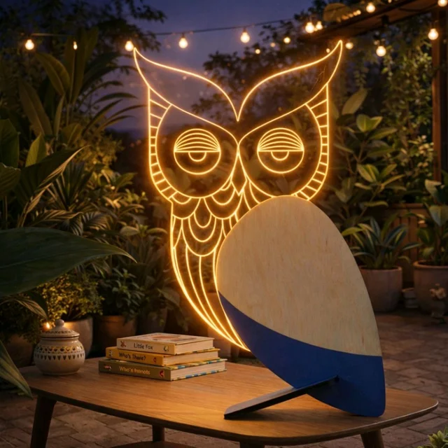 Owl LED Lamp