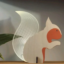 Squirrel LED Lamp