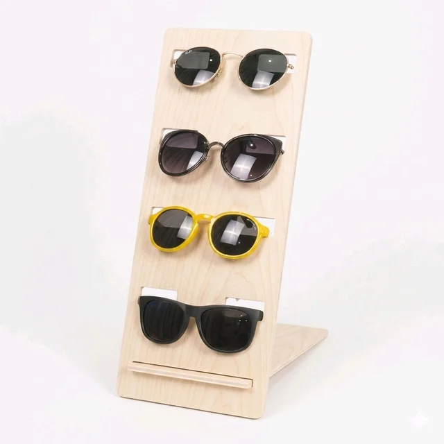 Sunglasses Display Stand - natural beige