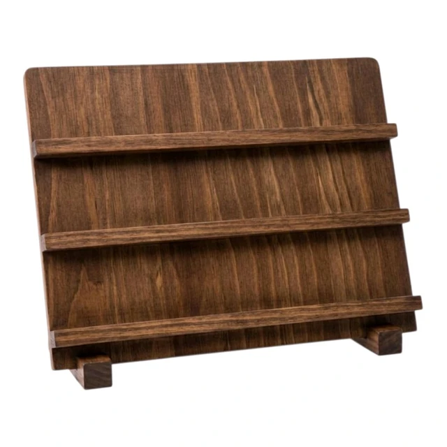 Display Stand- Classic Jewellery / Earring Card Display - walnut Brown