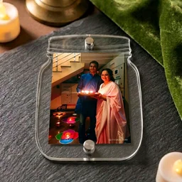 Acrylic Polaroid Fridge Magnet- Bottle - 10 pieces