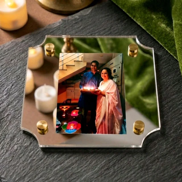 Acrylic Polaroid Fridge Magnet- Square - 50 pieces