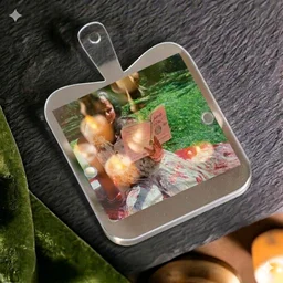 Acrylic Polaroid Fridge Magnet- Chopping Board - 50 pieces