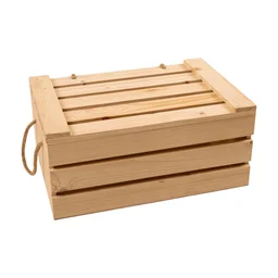 Pinewood Crate Box - 12 * 8.5 * 5.5 inches