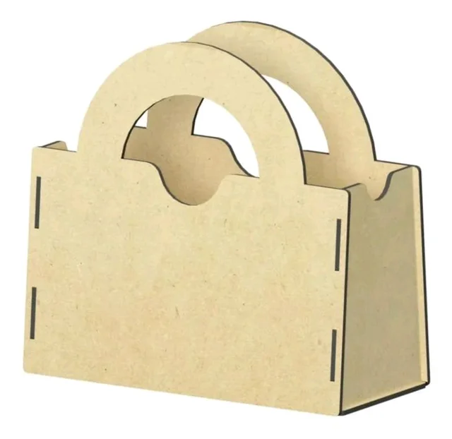DIY Laser Cut Candy Bag / Basket- Set Of 2
