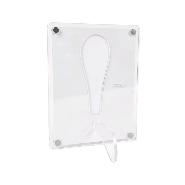 Acrylic Polaroid Fridge Magnet With Stand- Rectangle - 100 pieces