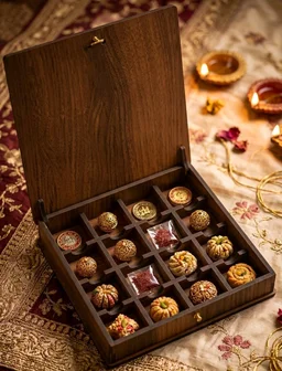 Pre Lam Cavity Box / Gift Box- 16 Cavity - Chocolate box - 50 pieces
