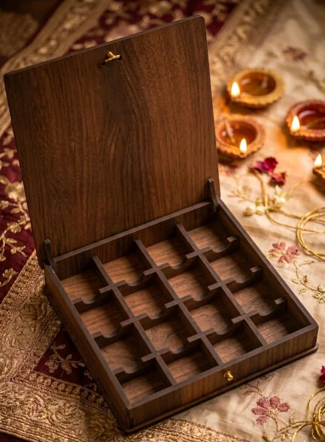 Pre Lam Cavity Box / Gift Box- 16 Cavity - Chocolate box - 50 pieces