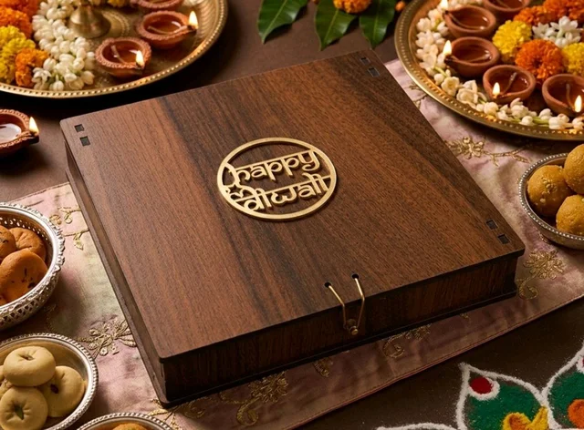 Chocolate box - 6 Cavity - Pre Lam Cavity Box / Gift Box - 25 pieces