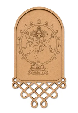 Kolam & Dance Theme Wall Hanging-set Of 4 - Dancer