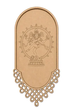 Kolam & Dance Theme Wall Hanging-set Of 4 - Ghungru
