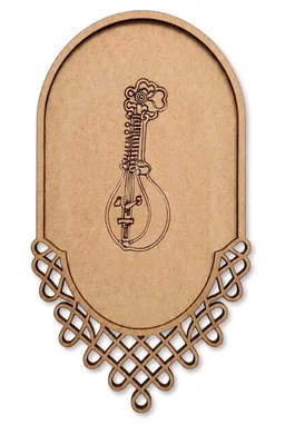 Kolam & Dance Theme Wall Hanging-set Of 4 - Ghungru