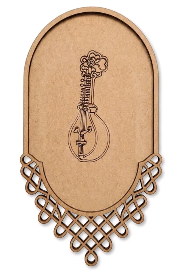 Kolam & Dance Theme Wall Hanging-set Of 4 - Ghungru