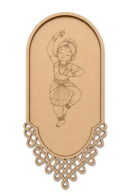 Kolam & Dance Theme Wall Hanging-set Of 4 - Veena