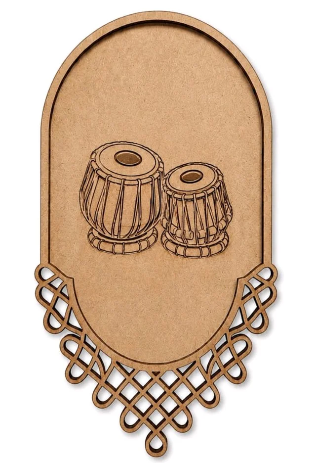 Kolam & Dance Theme Wall Hanging-set Of 4 - Veena