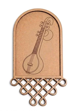 Kolam & Dance Theme Wall Hanging-set Of 4 - Ghungru