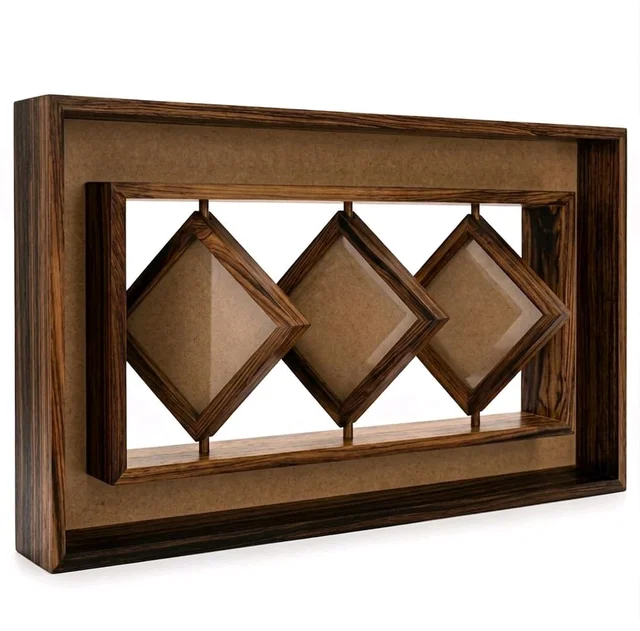 Teakwood Rotating Preservation Frame