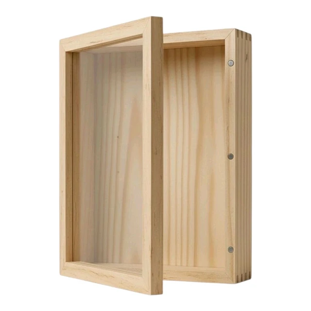 Pinewood Shadow Box Frame - 12 * 12 * 2 inches