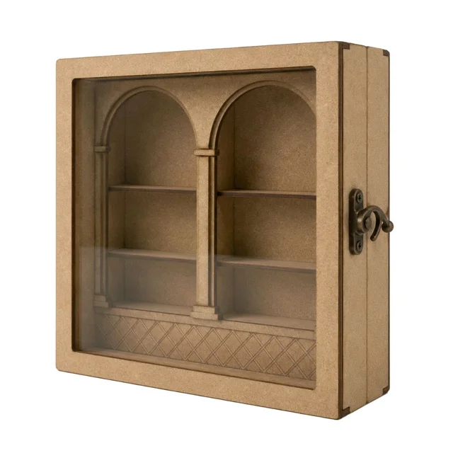 2 Arch Miniature Book Shelf / Anxiety bookshelf