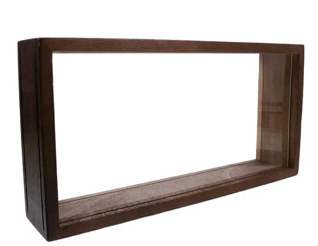 3D Display Wooden Shadow Box / Teakwood Shadow Box - 6 * 3 * 2 inches