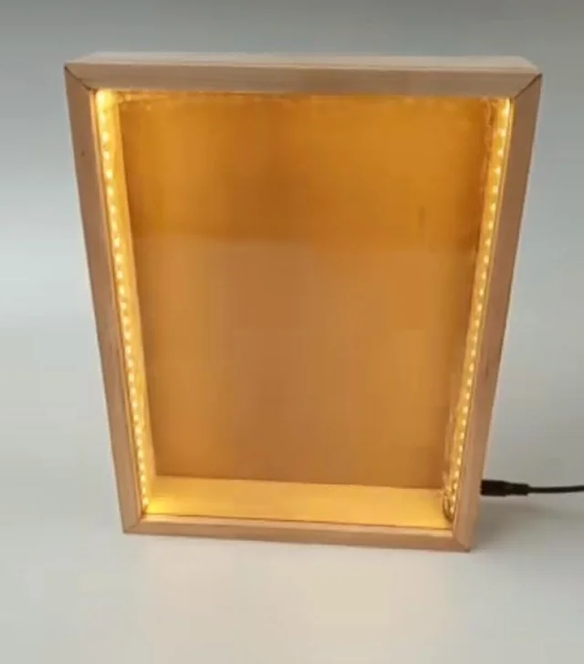 Pinewood LED Shadow Box Acrylic Lid - 14"/12"/2"