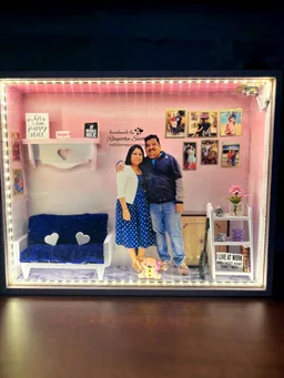 MDF LED Shadow Box Acrylic Lid - 16"/10"/2.5"