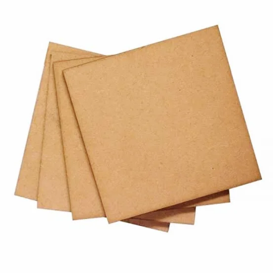 Square Coasters - 4, 6mm