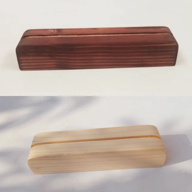 Pinewood Wooden Stand / Base - 6", Natural