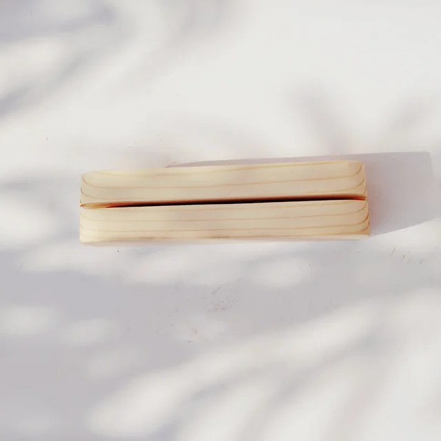 Pinewood Wooden Stand / Base - 6", Natural