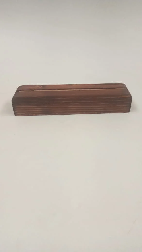 Pinewood Wooden Stand / Base - 12", Walnut