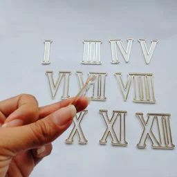 Double Layer Clock Number Roman - 1 Inch