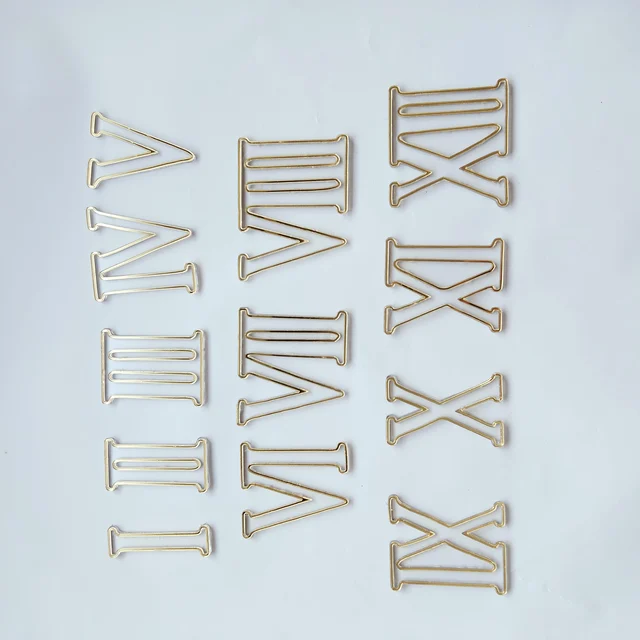 Double Layer Clock Number Roman - 1 Inch