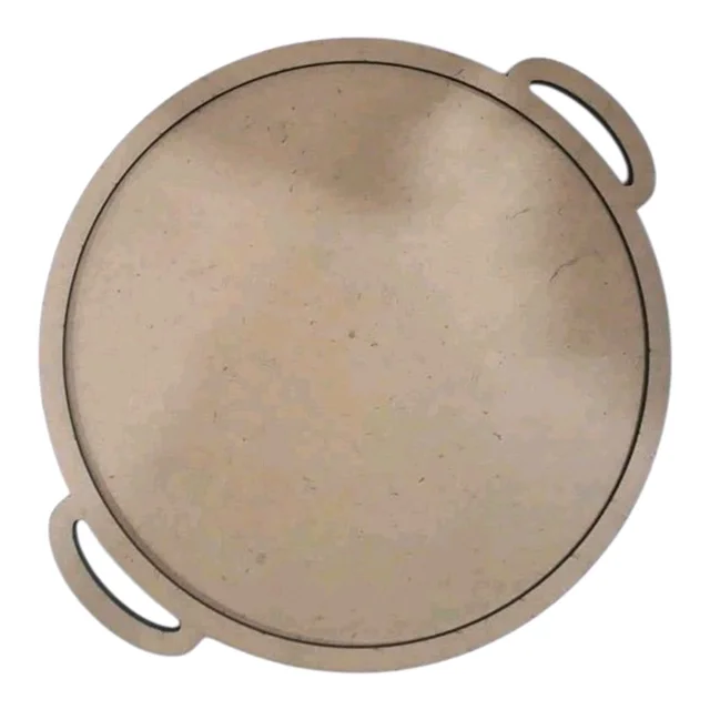 Round Tray With Handle